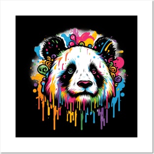 Giant Panda Colors Posters and Art